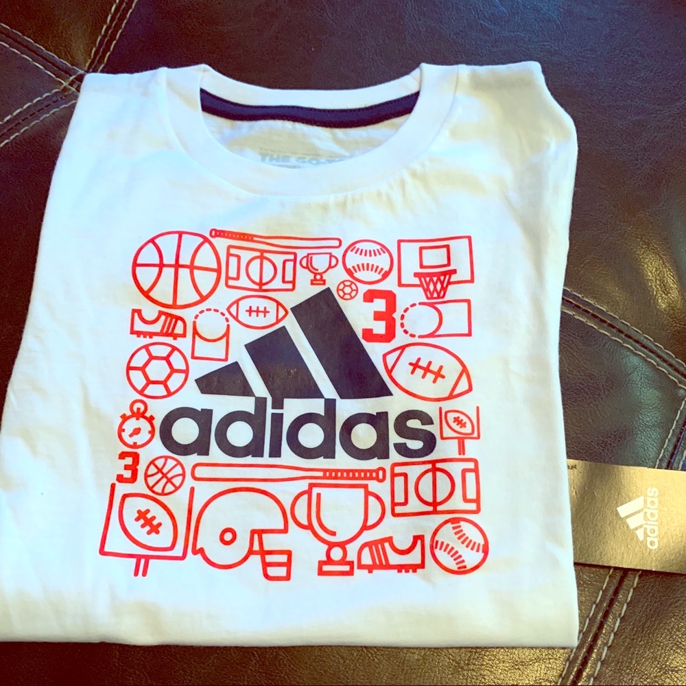 Kids Short Sleeve Adidas T-Shirt‎